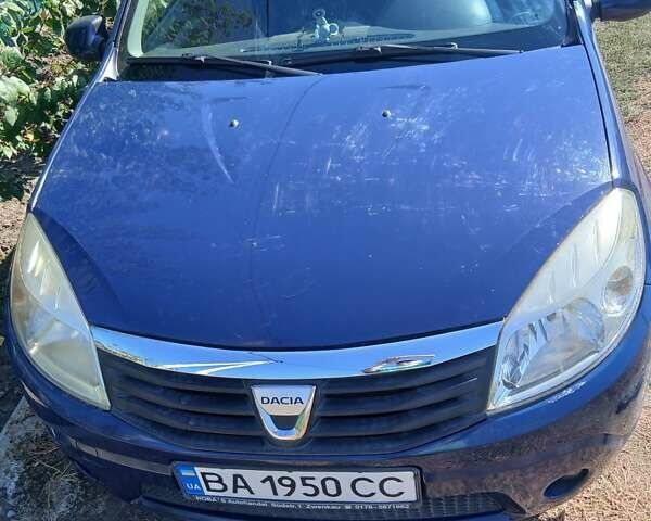 Синий Дачия Сандеро, объемом двигателя 1.39 л и пробегом 225 тыс. км за 5300 $, фото 2 на Automoto.ua