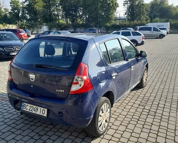 Синій Дачія Sandero, об'ємом двигуна 1.4 л та пробігом 274 тис. км за 3000 $, фото 5 на Automoto.ua