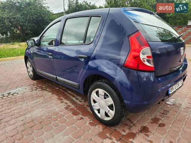 Синий Дачия Сандеро, объемом двигателя 1.4 л и пробегом 319 тыс. км за 2500 $, фото 9 на Automoto.ua