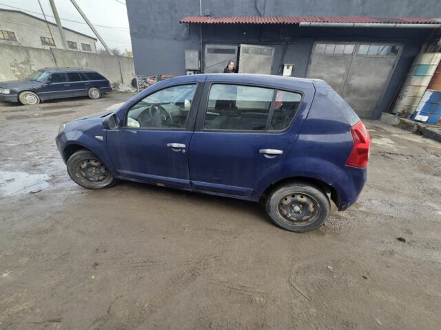 Синий Дачия Сандеро, объемом двигателя 1.4 л и пробегом 225 тыс. км за 2500 $, фото 5 на Automoto.ua