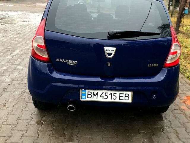 Синий Дачия Сандеро, объемом двигателя 1.4 л и пробегом 175 тыс. км за 4600 $, фото 2 на Automoto.ua