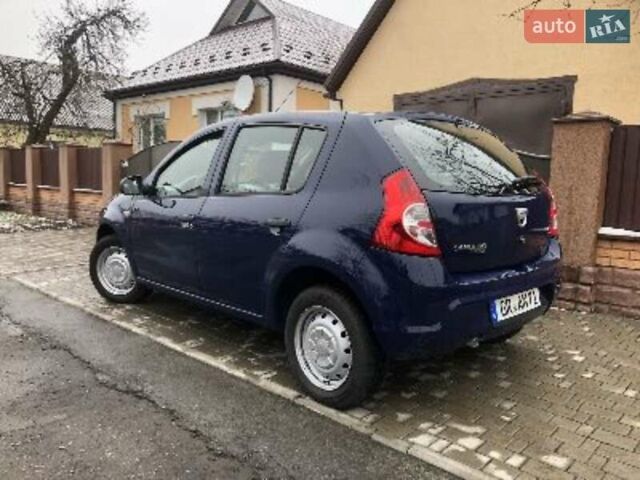 Синий Дачия Сандеро, объемом двигателя 1.39 л и пробегом 160 тыс. км за 4550 $, фото 3 на Automoto.ua