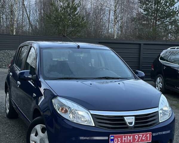 Синій Дачія Sandero, об'ємом двигуна 1.4 л та пробігом 109 тис. км за 4850 $, фото 3 на Automoto.ua