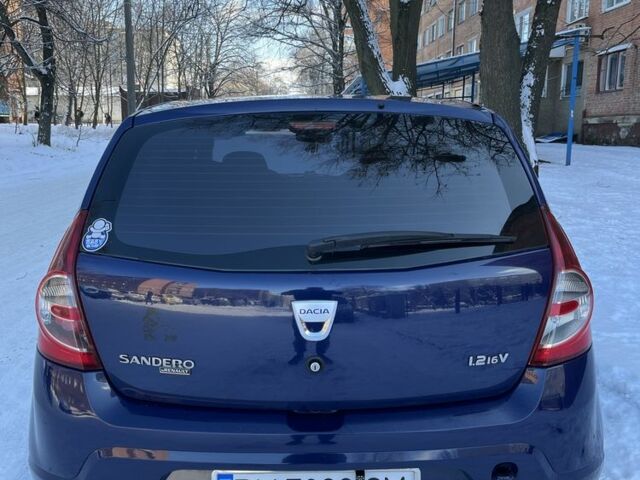 Синий Дачия Сандеро, объемом двигателя 1.2 л и пробегом 204 тыс. км за 4750 $, фото 11 на Automoto.ua