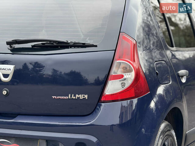 Синій Дачія Sandero, об'ємом двигуна 1.39 л та пробігом 265 тис. км за 3999 $, фото 11 на Automoto.ua