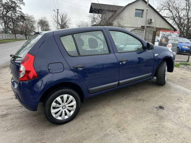 Синій Дачія Sandero, об'ємом двигуна 1.1 л та пробігом 165 тис. км за 3999 $, фото 12 на Automoto.ua