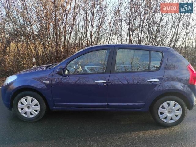 Синий Дачия Сандеро, объемом двигателя 1.39 л и пробегом 172 тыс. км за 4450 $, фото 1 на Automoto.ua