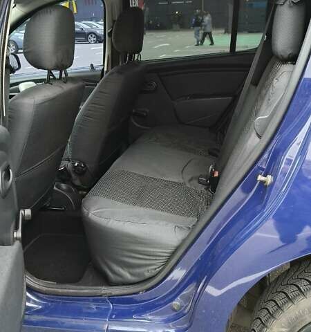 Синий Дачия Сандеро, объемом двигателя 1.1 л и пробегом 216 тыс. км за 3650 $, фото 7 на Automoto.ua