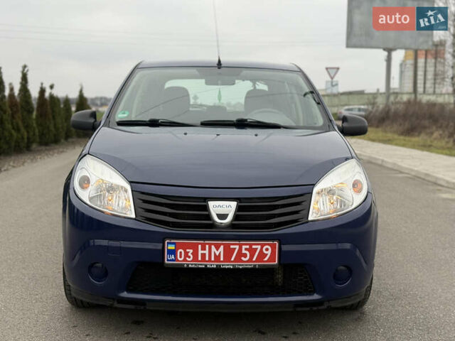 Синій Дачія Sandero, об'ємом двигуна 1.4 л та пробігом 106 тис. км за 4950 $, фото 10 на Automoto.ua