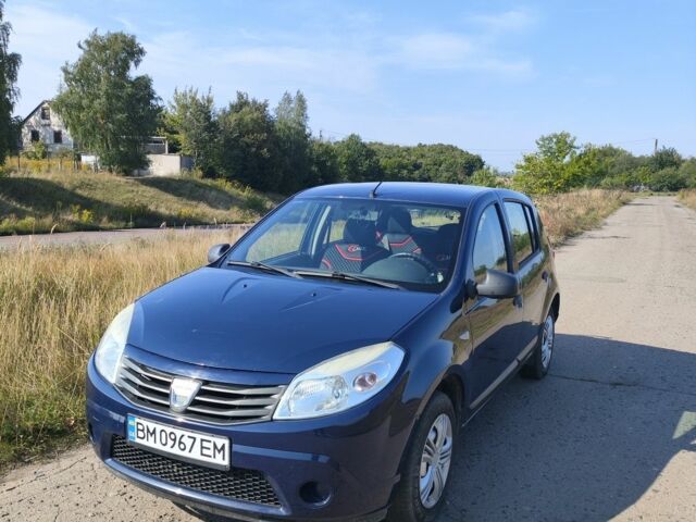Синий Дачия Сандеро, объемом двигателя 1.1 л и пробегом 240 тыс. км за 3700 $, фото 2 на Automoto.ua