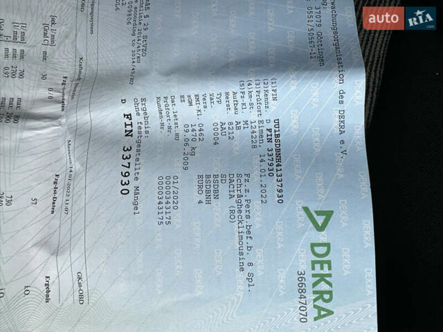 Синій Дачія Sandero, об'ємом двигуна 1.2 л та пробігом 160 тис. км за 4650 $, фото 56 на Automoto.ua