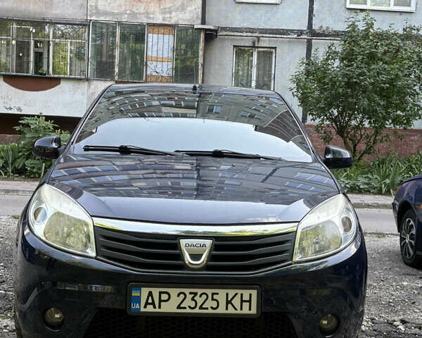 Синий Дачия Сандеро, объемом двигателя 1.2 л и пробегом 186 тыс. км за 3999 $, фото 1 на Automoto.ua