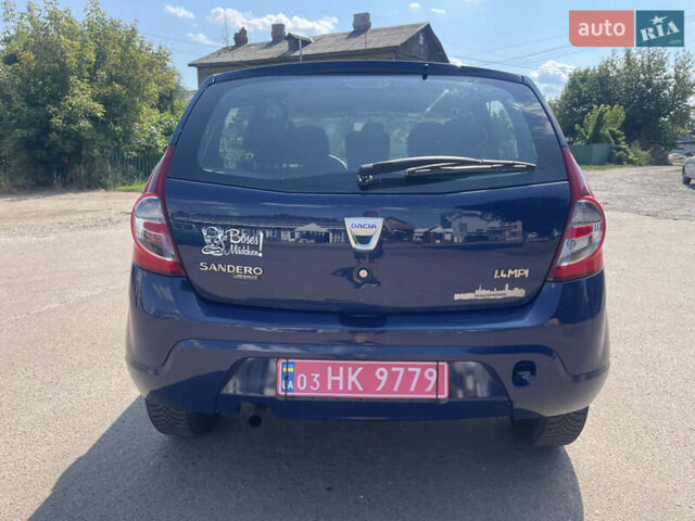 Синий Дачия Сандеро, объемом двигателя 1.4 л и пробегом 150 тыс. км за 5500 $, фото 6 на Automoto.ua