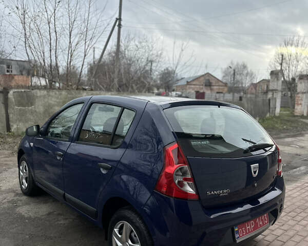 Синій Дачія Sandero, об'ємом двигуна 1.2 л та пробігом 160 тис. км за 4650 $, фото 4 на Automoto.ua