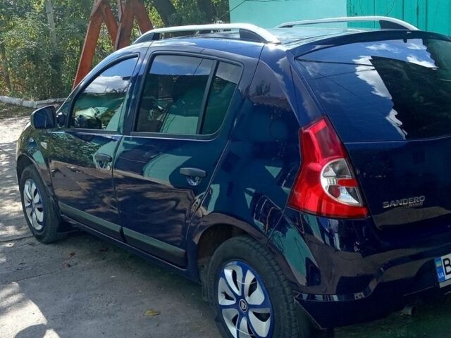 Синій Дачія Sandero, об'ємом двигуна 1.2 л та пробігом 176 тис. км за 5000 $, фото 1 на Automoto.ua