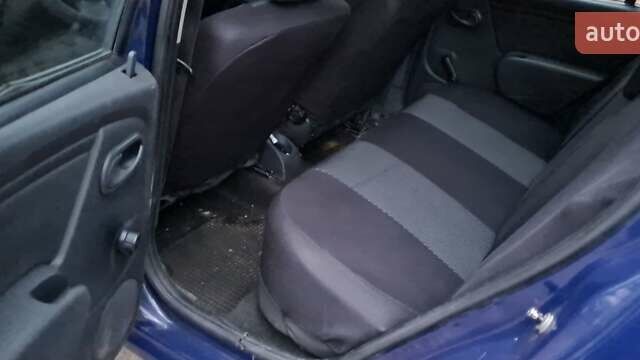 Синій Дачія Sandero, об'ємом двигуна 1.2 л та пробігом 277 тис. км за 2700 $, фото 8 на Automoto.ua