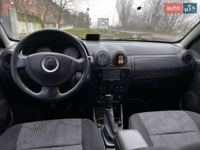 Синий Дачия Сандеро, объемом двигателя 1.4 л и пробегом 205 тыс. км за 4450 $, фото 7 на Automoto.ua