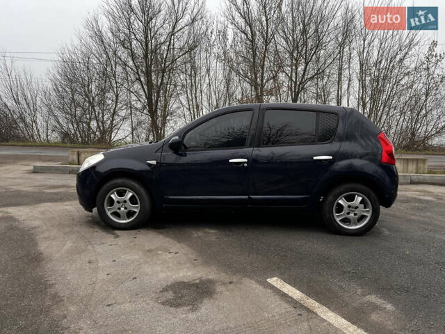 Синий Дачия Сандеро, объемом двигателя 1.4 л и пробегом 205 тыс. км за 4450 $, фото 1 на Automoto.ua