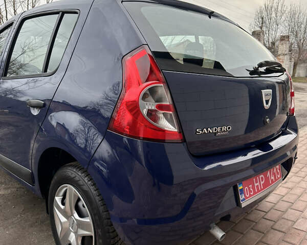 Синій Дачія Sandero, об'ємом двигуна 1.2 л та пробігом 160 тис. км за 4650 $, фото 50 на Automoto.ua