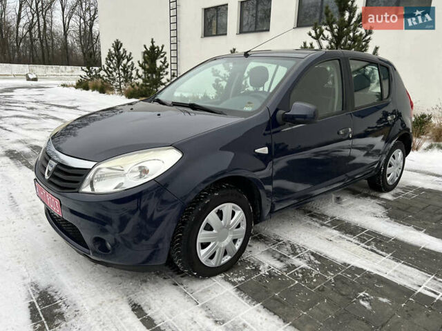 Синий Дачия Сандеро, объемом двигателя 1.4 л и пробегом 213 тыс. км за 4850 $, фото 5 на Automoto.ua