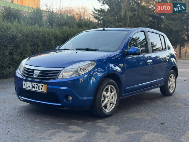 Синий Дачия Сандеро, объемом двигателя 1.6 л и пробегом 118 тыс. км за 5450 $, фото 8 на Automoto.ua