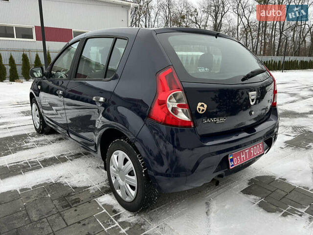 Синий Дачия Сандеро, объемом двигателя 1.4 л и пробегом 213 тыс. км за 4850 $, фото 14 на Automoto.ua