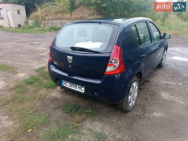 Синій Дачія Sandero, об'ємом двигуна 1.15 л та пробігом 124 тис. км за 3800 $, фото 4 на Automoto.ua