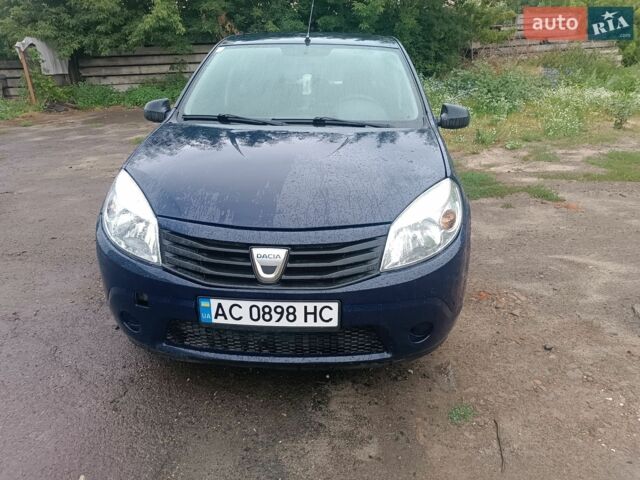 Синій Дачія Sandero, об'ємом двигуна 1.15 л та пробігом 124 тис. км за 3800 $, фото 1 на Automoto.ua