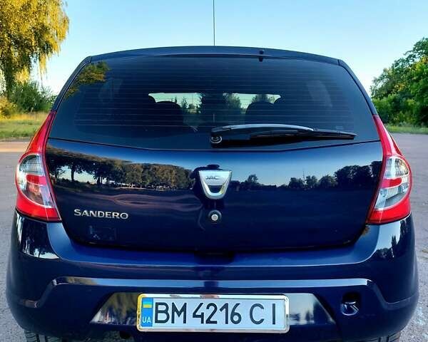 Дачия Сандеро 2011 в Тростянец на Automoto.ua Синий Дачия Сандеро, объемом двигателя 1.2 л и пробегом 189 тыс. км за 4600 $, фото 4 на Automoto.ua