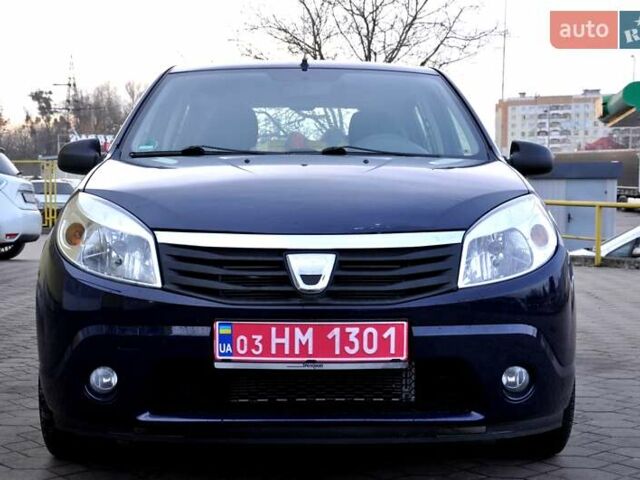 Синий Дачия Сандеро, объемом двигателя 1.2 л и пробегом 123 тыс. км за 4900 $, фото 4 на Automoto.ua