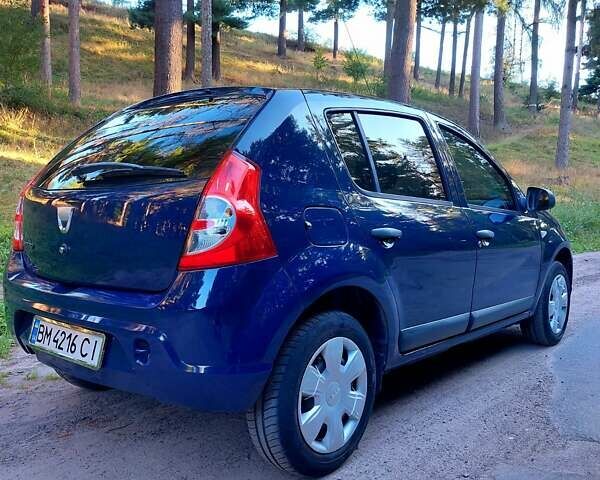 Дачия Сандеро 2011 в Тростянец на Automoto.ua Синий Дачия Сандеро, объемом двигателя 1.2 л и пробегом 189 тыс. км за 4600 $, фото 14 на Automoto.ua