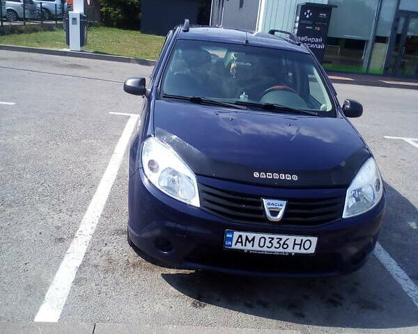 Синій Дачія Sandero, об'ємом двигуна 1.15 л та пробігом 234 тис. км за 3700 $, фото 12 на Automoto.ua