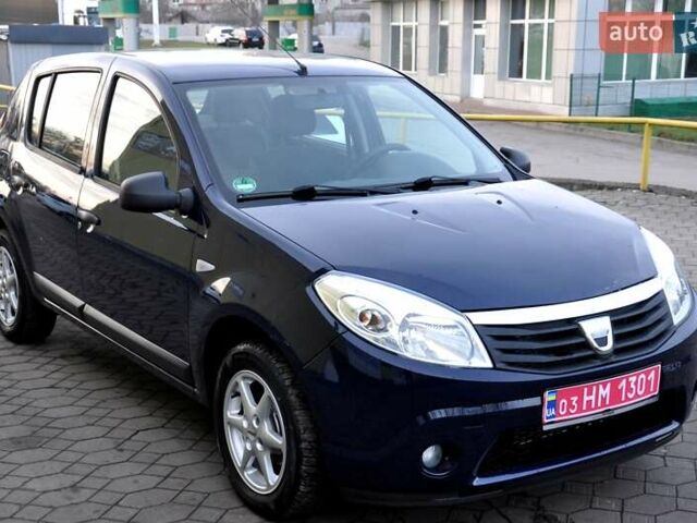 Синий Дачия Сандеро, объемом двигателя 1.2 л и пробегом 123 тыс. км за 4900 $, фото 5 на Automoto.ua