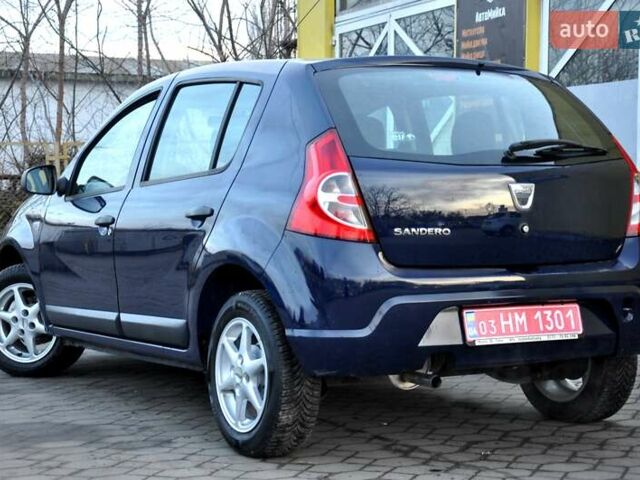 Синий Дачия Сандеро, объемом двигателя 1.2 л и пробегом 123 тыс. км за 4900 $, фото 36 на Automoto.ua