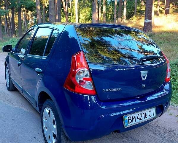 Дачия Сандеро 2011 в Тростянец на Automoto.ua Синий Дачия Сандеро, объемом двигателя 1.2 л и пробегом 189 тыс. км за 4600 $, фото 18 на Automoto.ua