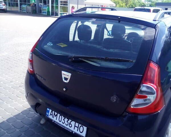 Синій Дачія Sandero, об'ємом двигуна 1.15 л та пробігом 234 тис. км за 3700 $, фото 4 на Automoto.ua