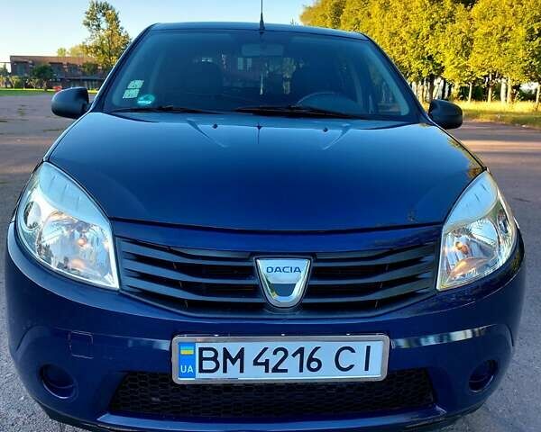 Дачия Сандеро 2011 в Тростянец на Automoto.ua Синий Дачия Сандеро, объемом двигателя 1.2 л и пробегом 189 тыс. км за 4600 $, фото 1 на Automoto.ua