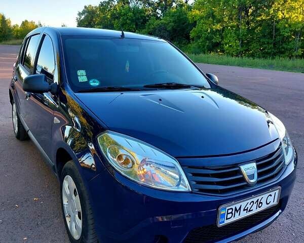 Дачия Сандеро 2011 в Тростянец на Automoto.ua Синий Дачия Сандеро, объемом двигателя 1.2 л и пробегом 189 тыс. км за 4600 $, фото 7 на Automoto.ua