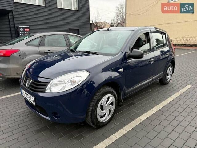 Синій Дачія Sandero, об'ємом двигуна 1.2 л та пробігом 124 тис. км за 4999 $, фото 1 на Automoto.ua
