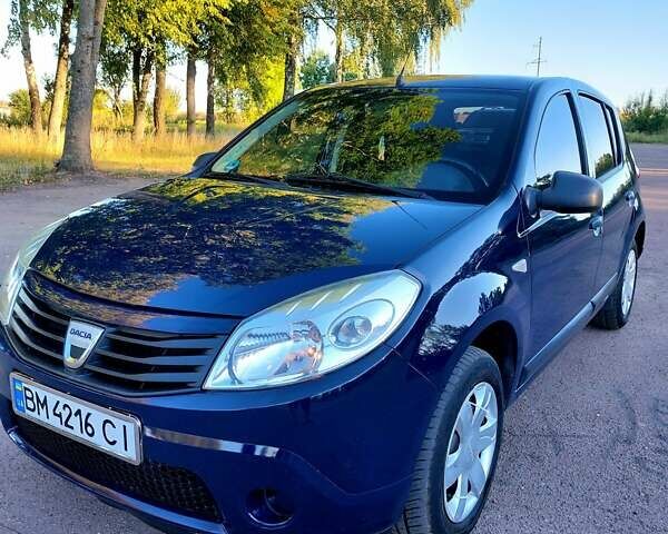 Дачия Сандеро 2011 в Тростянец на Automoto.ua Синий Дачия Сандеро, объемом двигателя 1.2 л и пробегом 189 тыс. км за 4600 $, фото 8 на Automoto.ua