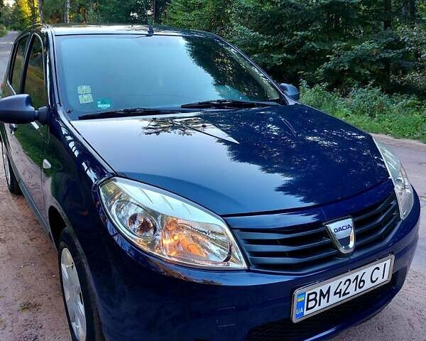 Дачия Сандеро 2011 в Тростянец на Automoto.ua Синий Дачия Сандеро, объемом двигателя 1.2 л и пробегом 189 тыс. км за 4600 $, фото 15 на Automoto.ua