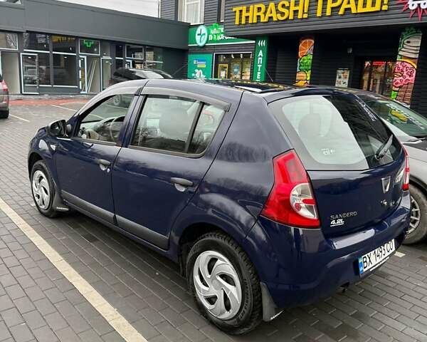 Синій Дачія Sandero, об'ємом двигуна 1.2 л та пробігом 124 тис. км за 4999 $, фото 3 на Automoto.ua