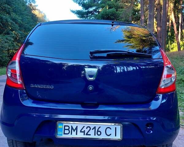 Дачия Сандеро 2011 в Тростянец на Automoto.ua Синий Дачия Сандеро, объемом двигателя 1.2 л и пробегом 189 тыс. км за 4600 $, фото 16 на Automoto.ua