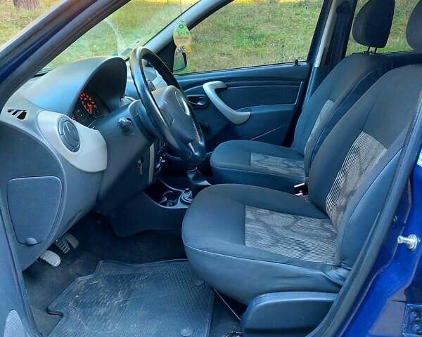 Дачия Сандеро 2011 в Тростянец на Automoto.ua Синий Дачия Сандеро, объемом двигателя 1.2 л и пробегом 189 тыс. км за 4600 $, фото 21 на Automoto.ua