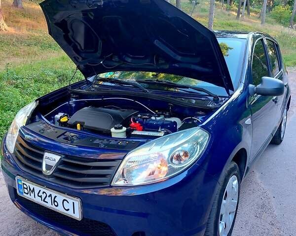 Дачия Сандеро 2011 в Тростянец на Automoto.ua Синий Дачия Сандеро, объемом двигателя 1.2 л и пробегом 189 тыс. км за 4600 $, фото 42 на Automoto.ua
