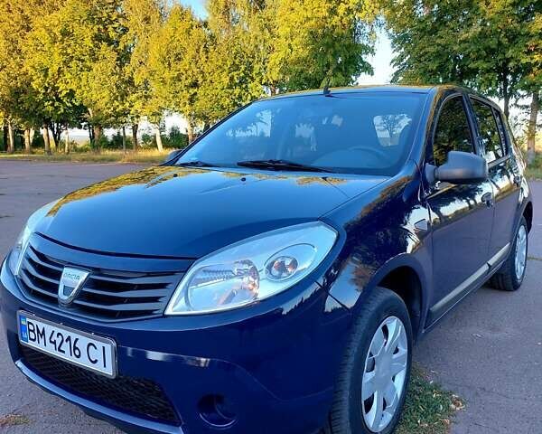 Дачия Сандеро 2011 в Тростянец на Automoto.ua Синий Дачия Сандеро, объемом двигателя 1.2 л и пробегом 189 тыс. км за 4600 $, фото 13 на Automoto.ua