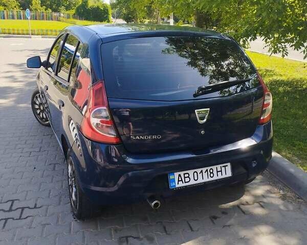 Синій Дачія Sandero, об'ємом двигуна 1.1 л та пробігом 175 тис. км за 3600 $, фото 12 на Automoto.ua