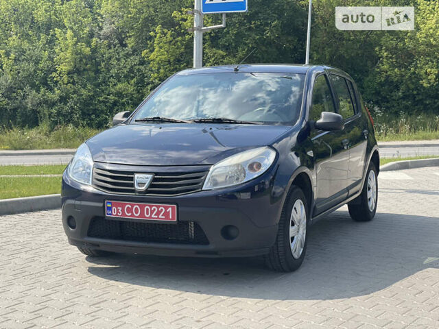 Синій Дачія Sandero, об'ємом двигуна 1.2 л та пробігом 157 тис. км за 4700 $, фото 1 на Automoto.ua