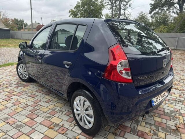 Дачія Sandero 2012 у Пирятине на Automoto.ua Синій Дачія Sandero, об'ємом двигуна 1.1 л та пробігом 208 тис. км за 3750 $, фото 3 на Automoto.ua
