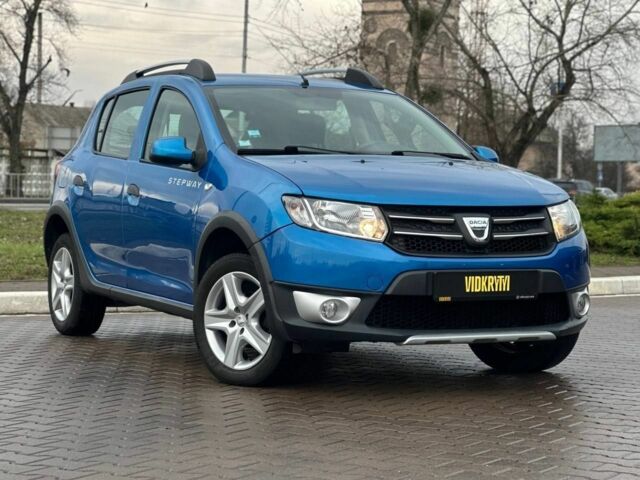 Синий Дачия Сандеро, объемом двигателя 1.5 л и пробегом 219 тыс. км за 7950 $, фото 2 на Automoto.ua